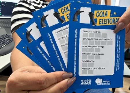 Colinha oficial permite anotar os 6 votos sem influ&ecirc;ncia pol&iacute;tica