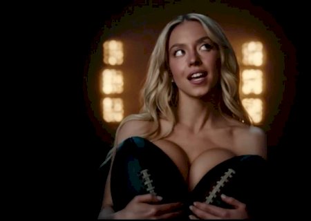 Atriz Sydney Sweeney posa nua em propaganda com temática esportiva e gera crítica de atletas
