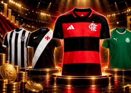 Flamengo tem camisa mais cara da Série A; veja ranking dos 20 clubes