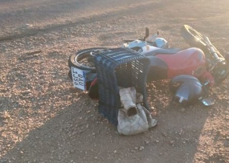 Motociclista de 69 anos morre ap&oacute;s ser atingido por caminh&atilde;o na BR-376