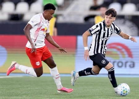 Botafogo s&oacute; empata com Bragantino e chega a seis jogos sem vencer