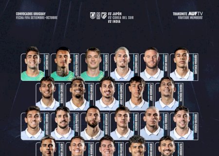 Forlán anuncia primeira convocação na seleção do Uruguai com Varela, Piquerez e Arrascaeta