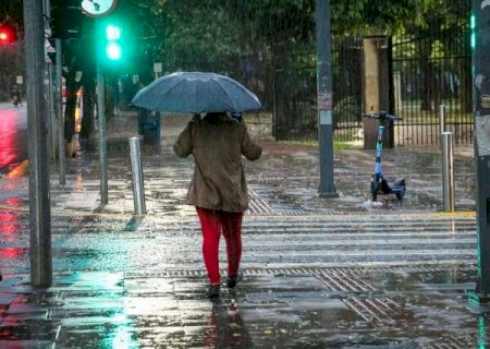 Campo Grande acumula 34,8 mm de chuva em 24 horas
