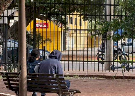 Frio muda rotina no primeiro dia &uacute;til ap&oacute;s feriad&atilde;o em Campo Grande