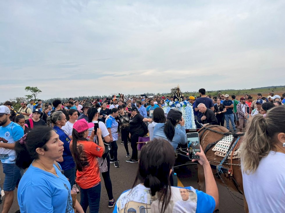 Caminhada de Nossa Senhora Aparecida será realizada dia 12 em Coronel Sapucaia