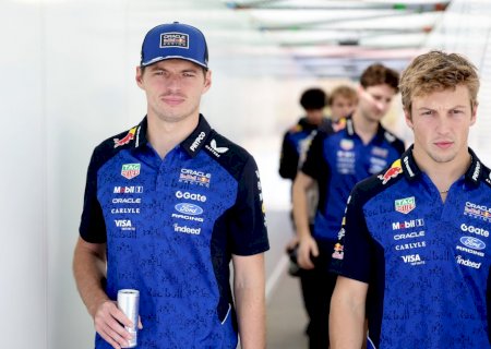 Verstappen e Lawson são punidos após toque em treino no GP do México