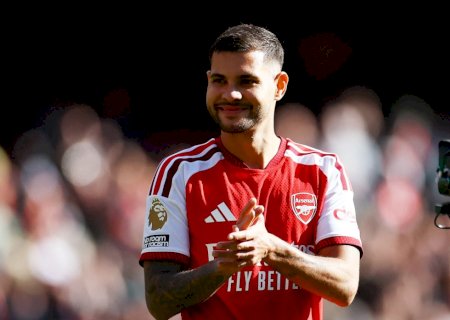 Bruno Guimarães fala em "sensação única" após primeiro gol na casa do Arsenal