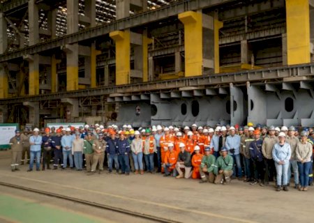 Estaleiro no RS começa a construir navios encomendados pela Transpetro