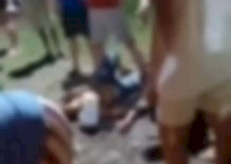 Ataque a tiros durante comitiva pol&iacute;tica deixa homem ferido no t&oacute;rax