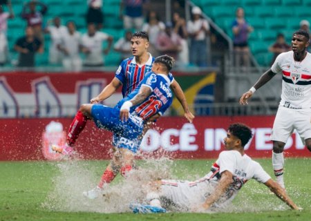 Análise: Bahia faz jogo de altos e baixos antes de gol do alívio contra o São Paulo